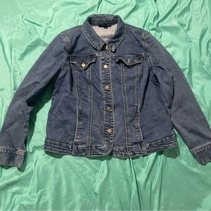 Charter Club Blue Denim Jacket
